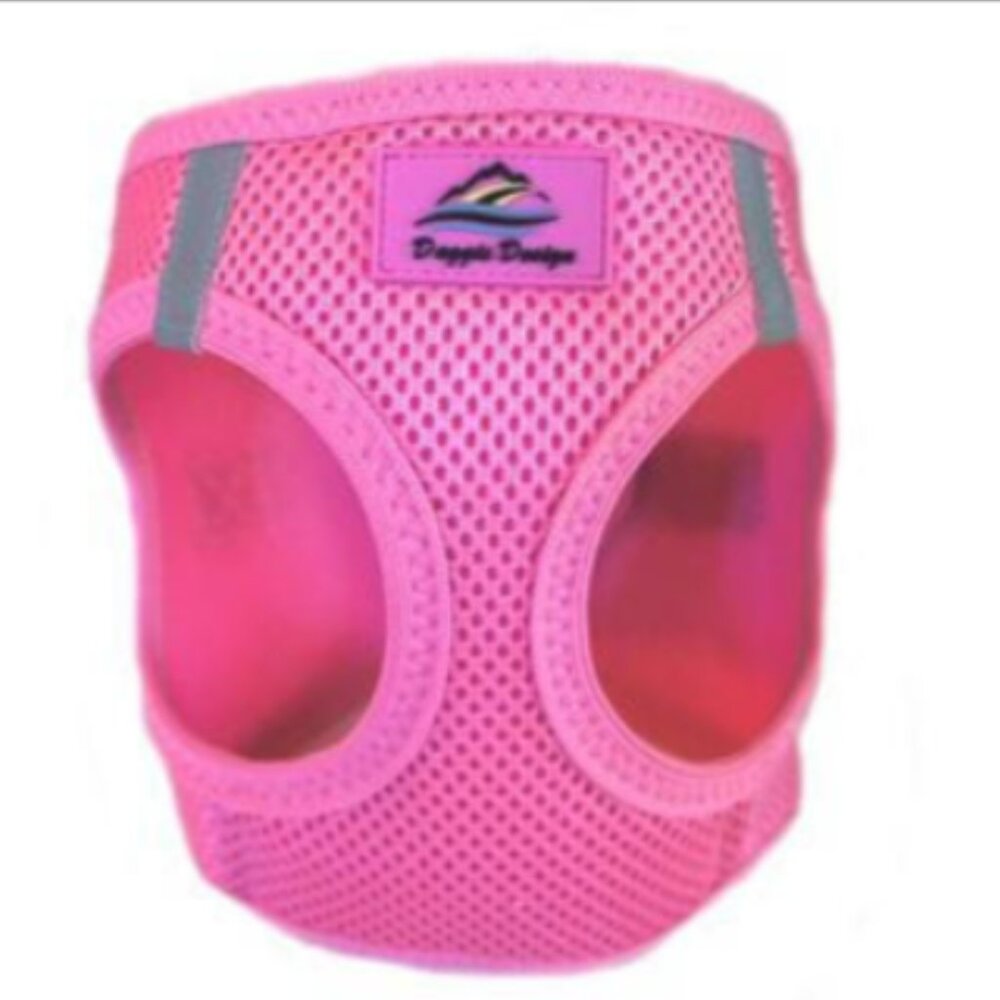 NWT DOGGIE DESIGN AMERICAN RIVER CHOKE FREE Dog HARNESS PINK 3XL XXXL